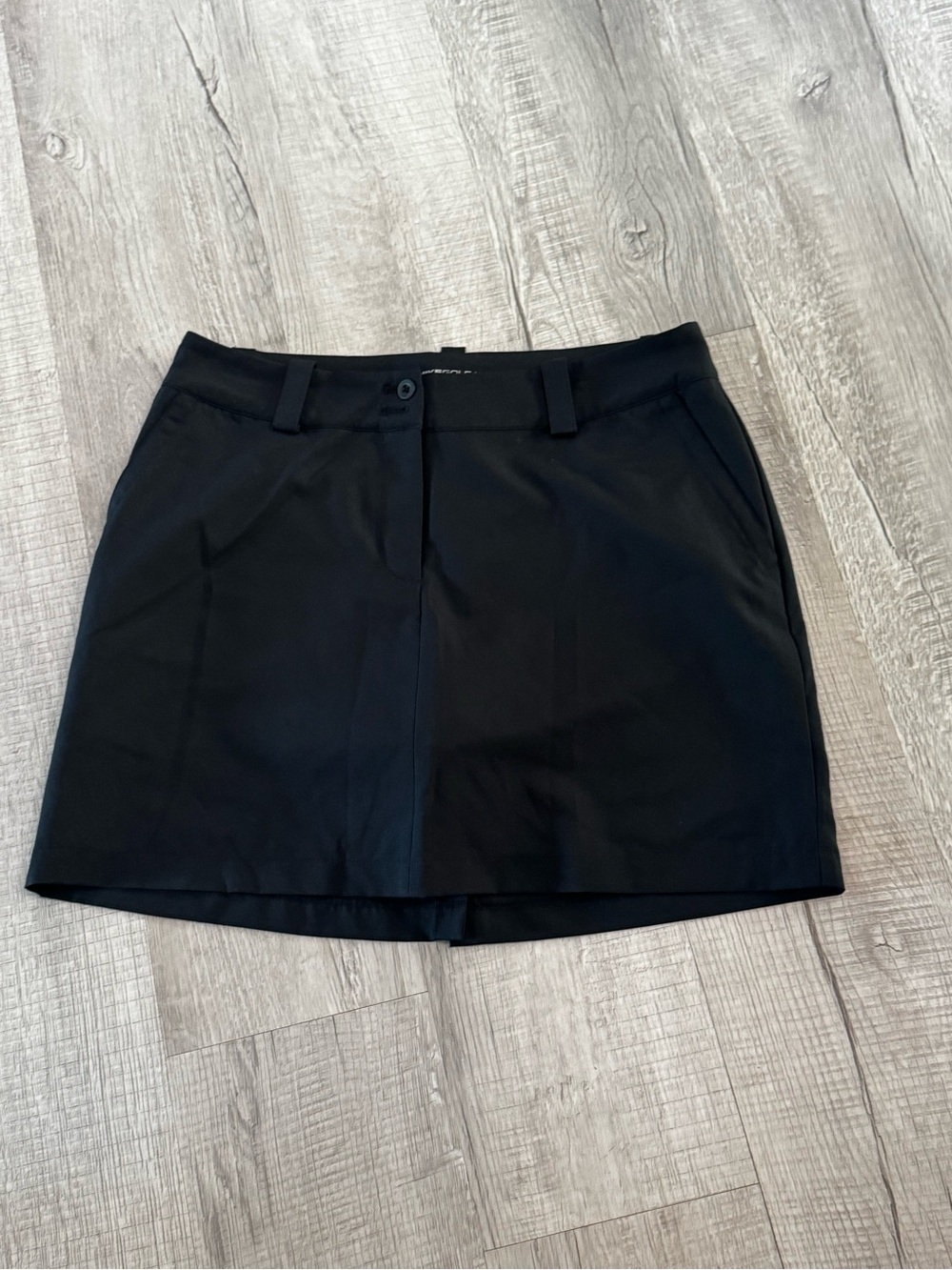 Nike Black Women's Mini Skort with Belt Loops